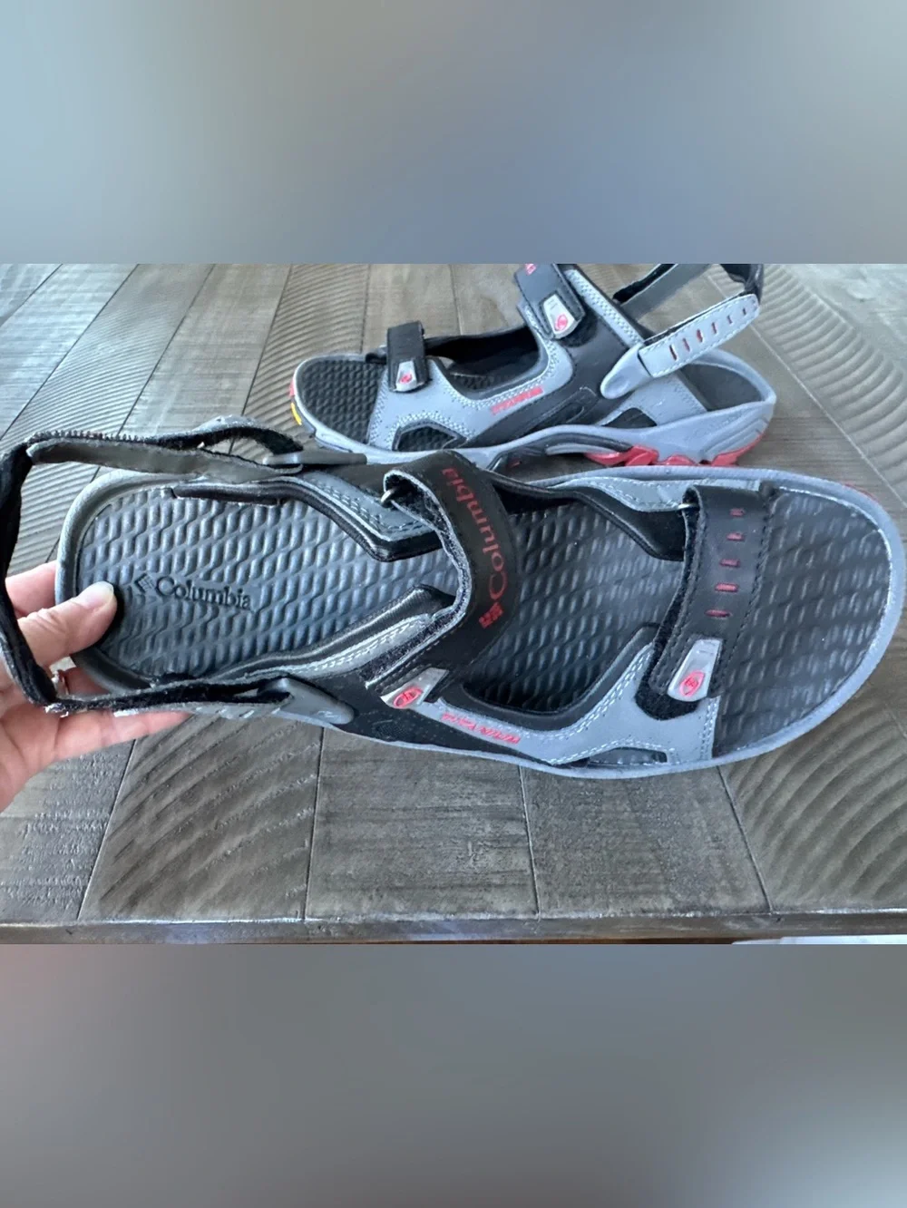 Columbia 2 Strap All Terrain Outdoor Hiking Sandals Men's Size 11